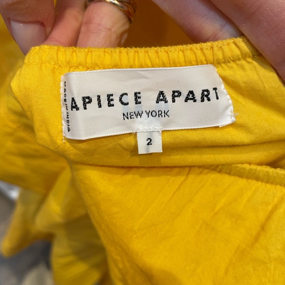 APIECE APART off the shoulder dress - Picture 3 of 4